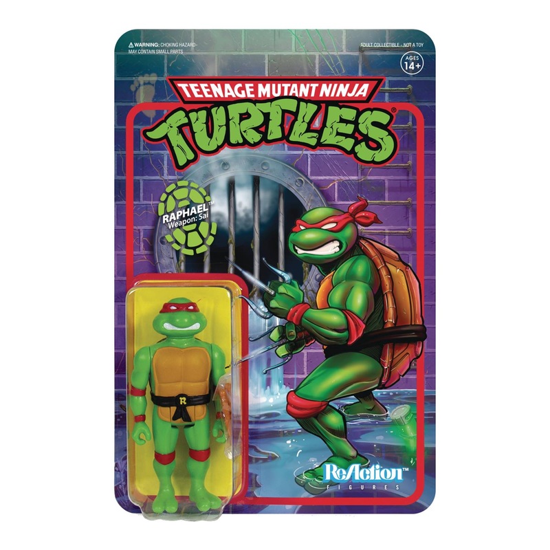 TMNT Raphael Reaction Figure