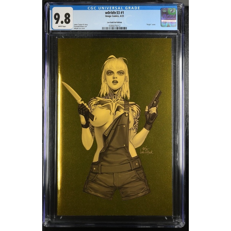 w0rldtr33 #1 Lee Gold Foil Edition CGC 9.8