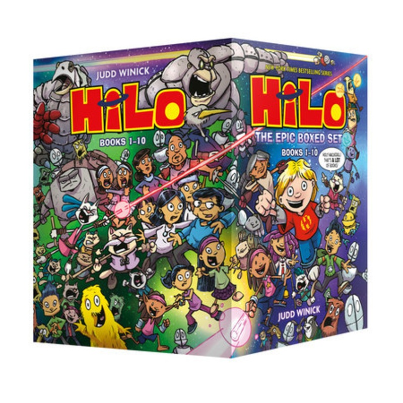 HILO: THE EPIC BOXED SET HC (BOOKS 1-10) HC (07 Oct Release)