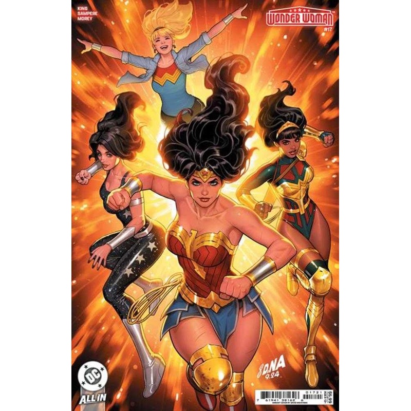 Wonder Woman #17 Cover B David Nakayama Card Stock Variant
