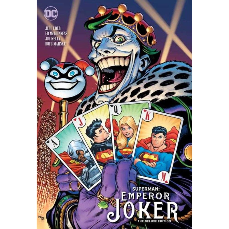 Superman Emperor Joker The Deluxe Edition Hardcover Direct Market Exclusive Variant Edition