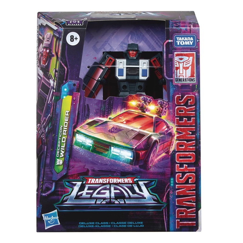 TRANSFORMERS GEN LEGACY DLX WILD RIDER AF