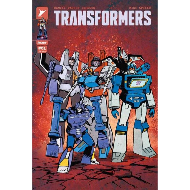 Transformers #1 Cover C Johnson & Spicer *First Print*