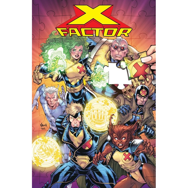 X-Factor By Peter David Omnibus Vol. 4 Todd Nauck Cover HC [DM Only]