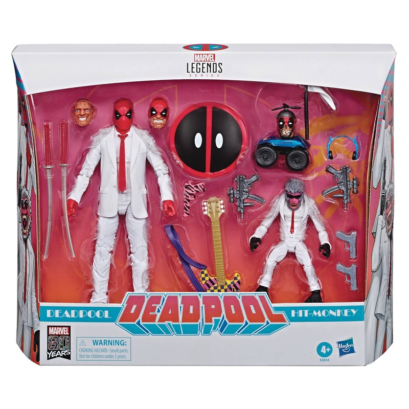 Marvel Legends Deadpool / Hit Monkey Action Figures Set