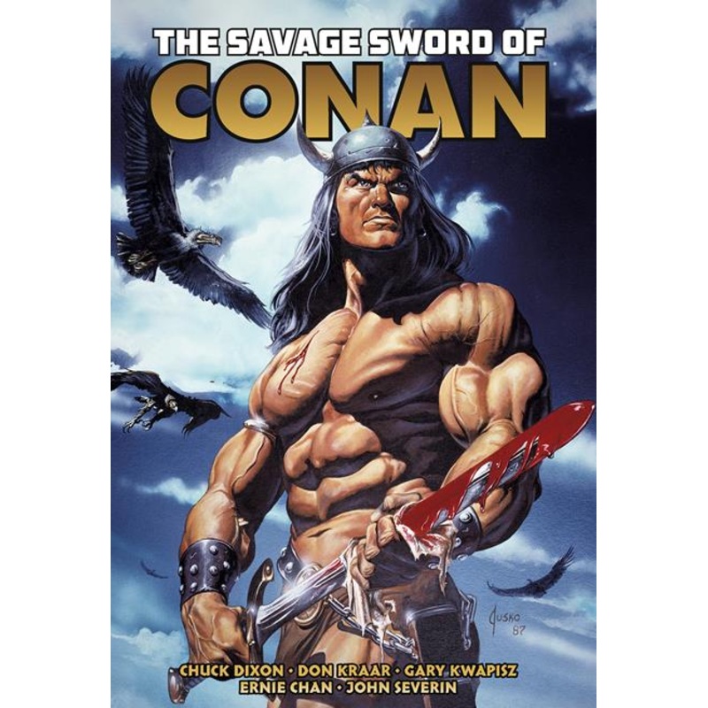 SAVAGE SWORD OF CONAN THE ORIGINAL COMICS OMNIBUS HC VOL 10 REGULAR EDITION JOE JUSKO (MR) (15 Oct Release)