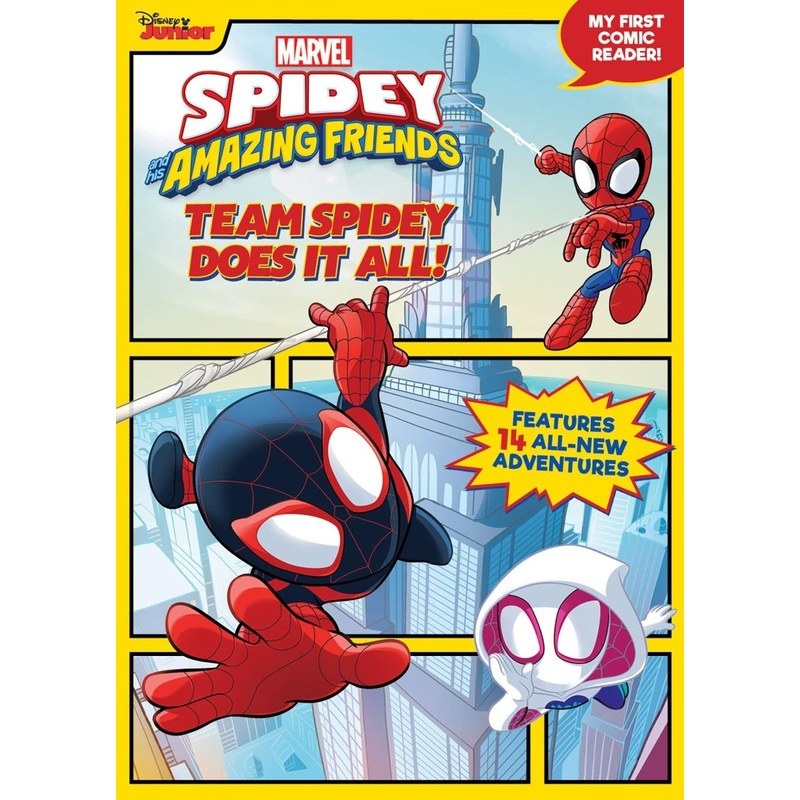 Spidey And His Amazing Friends Team Spidey Does It All!: My First Comic Reader!