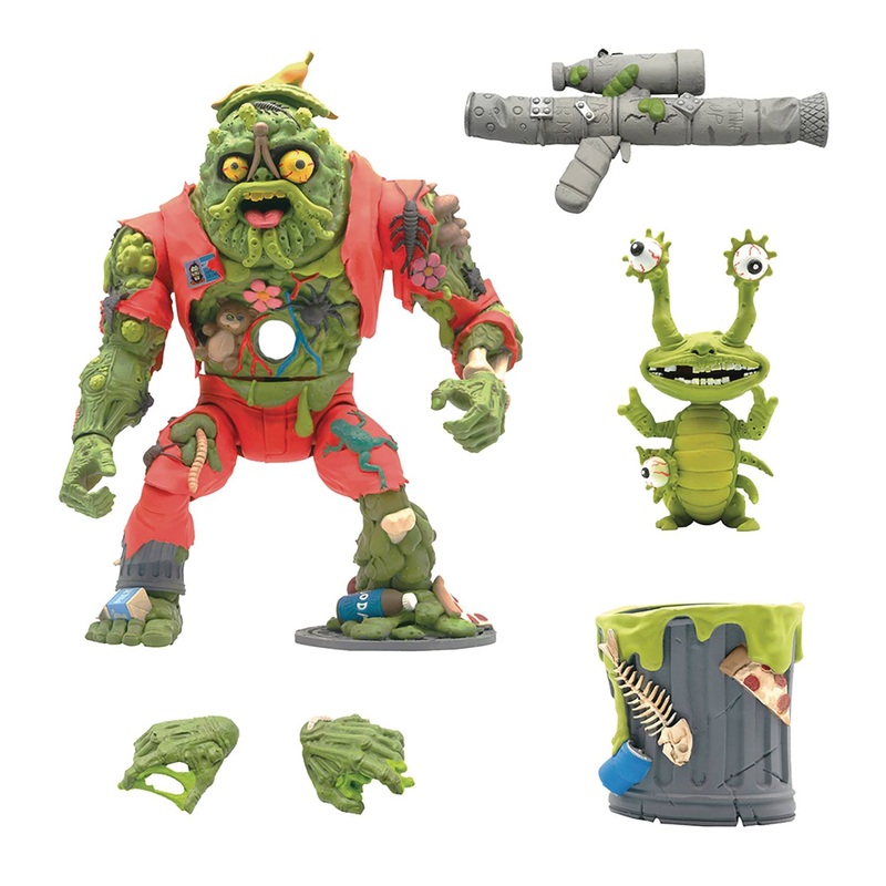TMNT Ultimates Muckman & Joe Eyeball Action Figures