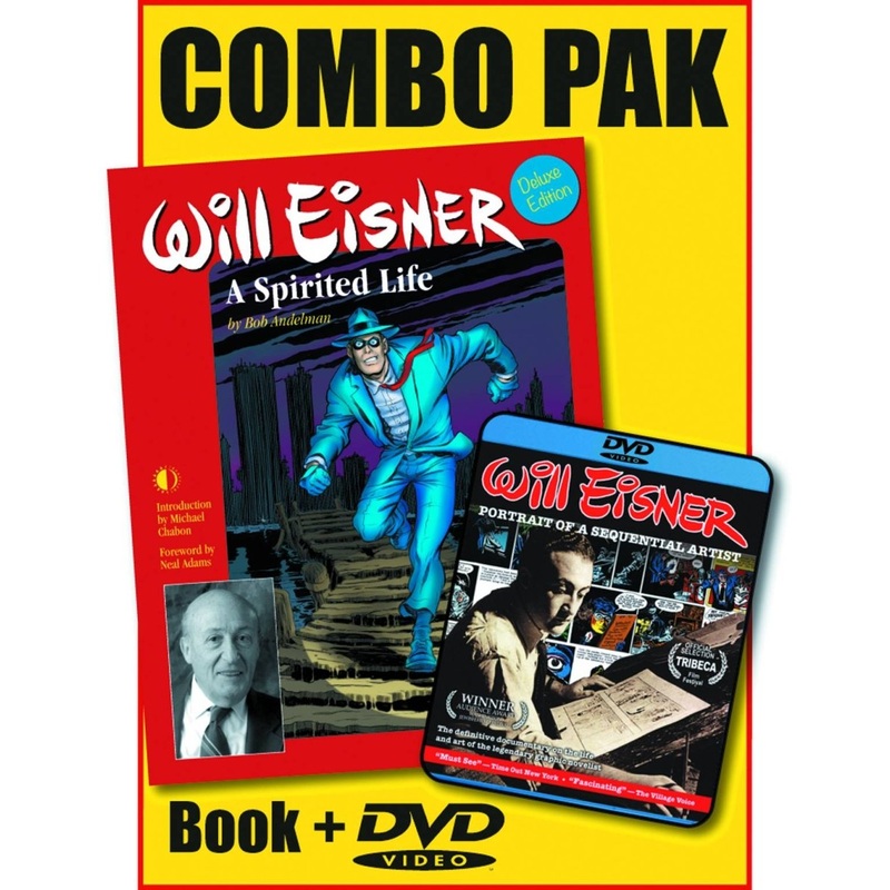 Will Eisner: A Spirited Life HC/DVD Combo Pack *RARE*