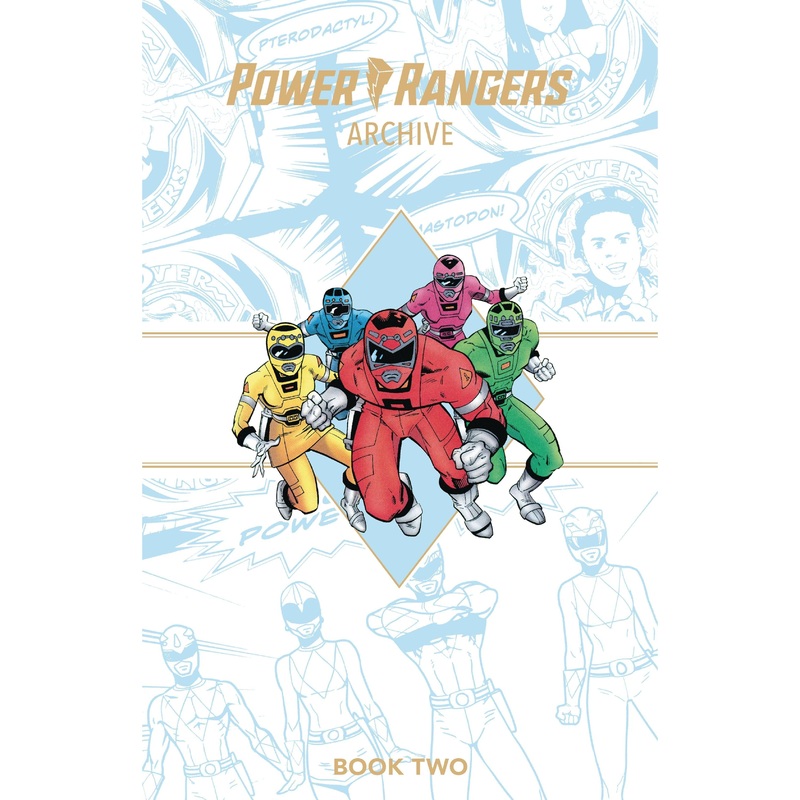 POWER RANGERS ARCHIVE DLX ED HC BOOK 02