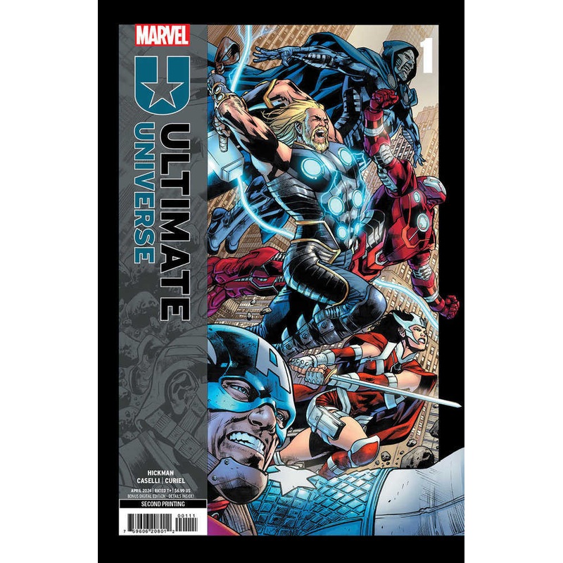 Ultimate Universe #1 Bryan Hitch 2nd Print Variant *one copy per customer*
