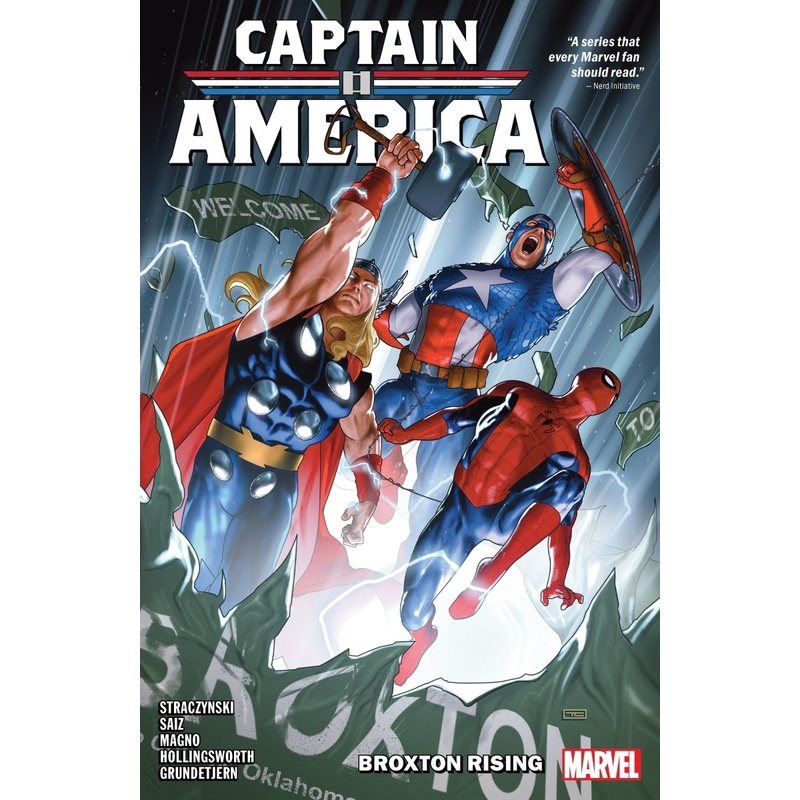 Captain America By J. Michael Straczynski Vol. 3: Broxton Rising TP