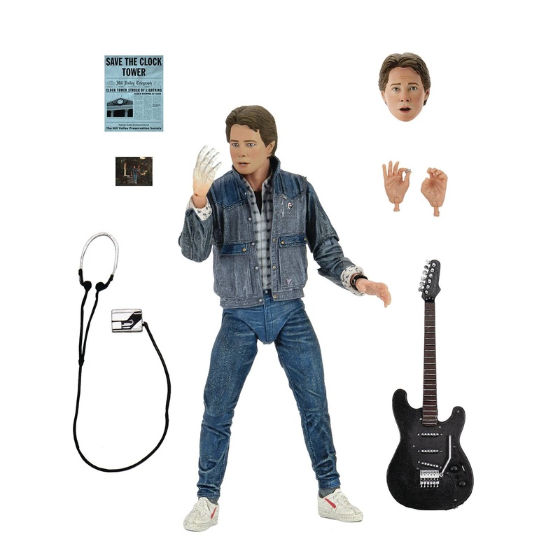 Back to the Future Marty McFly  85 Audition Ultimate 7 Inch Action Figure