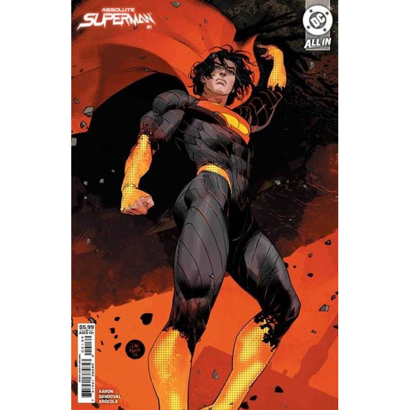 Absolute Superman #1 4th Print Cover B Dan Mora Card Stock Variant