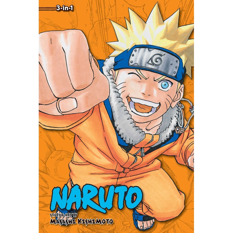 Naruto (3-in-1 Edition), Vol. 07