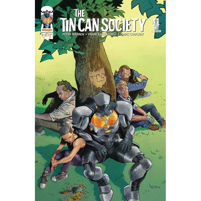 TIN CAN SOCIETY #9 (OF 9) CVR A FRANCESCO MOBILI (22 Oct Release)