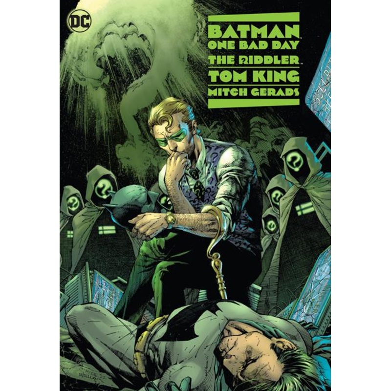 Batman Day 2024 – Batman One Bad Day The Riddler HC Variant Dust Jacket