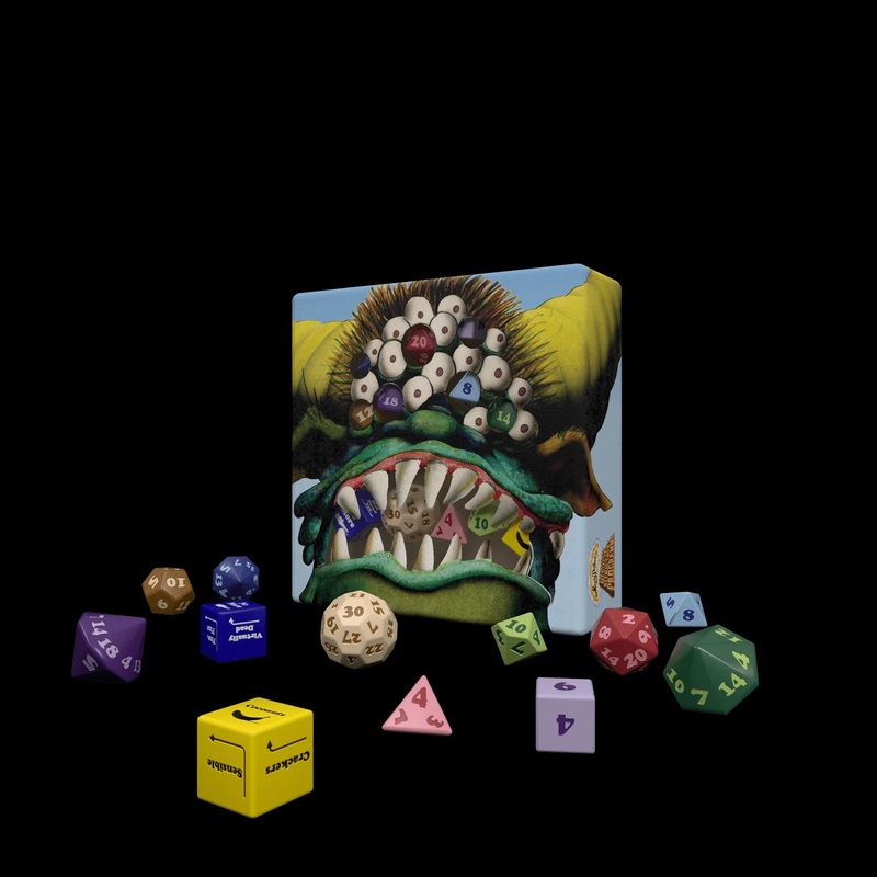 Monty Python RPG – Black Beast Custom Dice Set