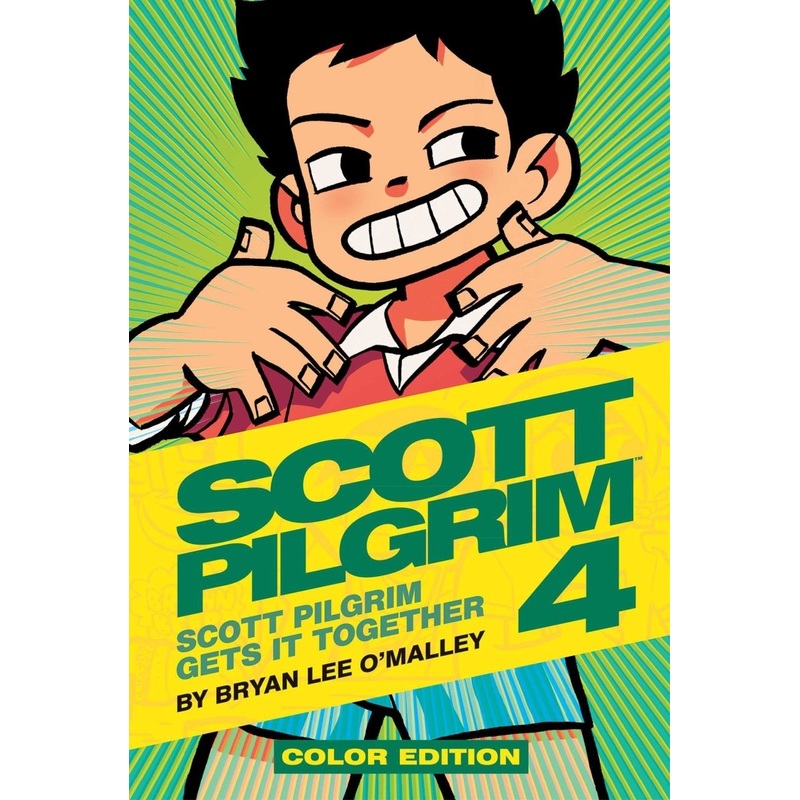 Scott Pilgrim HC Vol 4 Scott Pilgrim Gets It Together *DAMAGED*