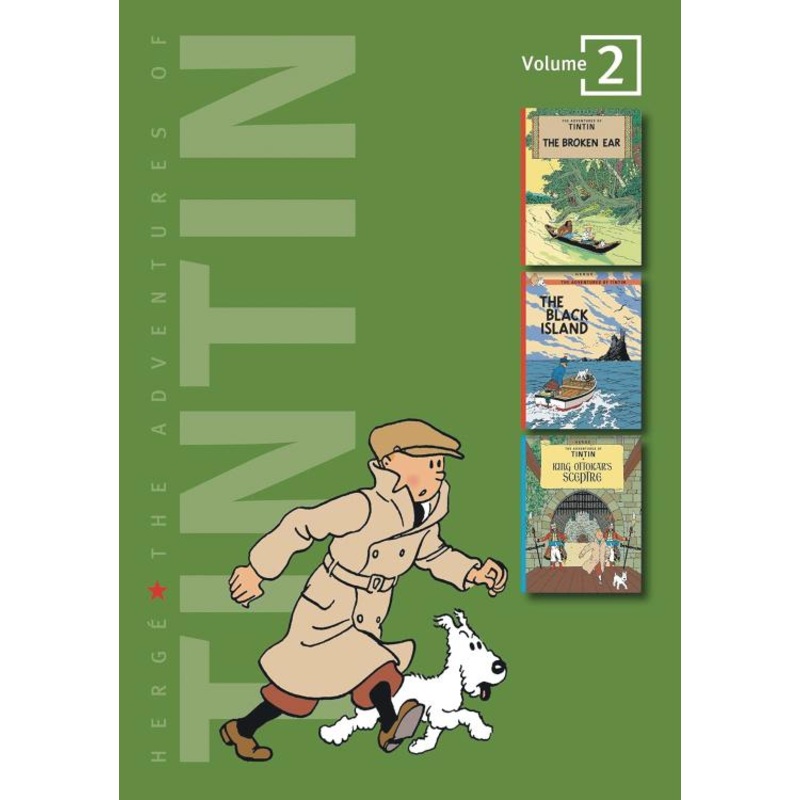 The Adventures of Tintin: Volume 2: Cigars of the Pharaoh / The Blue Lotus / The Broken Ear (Hardcover)