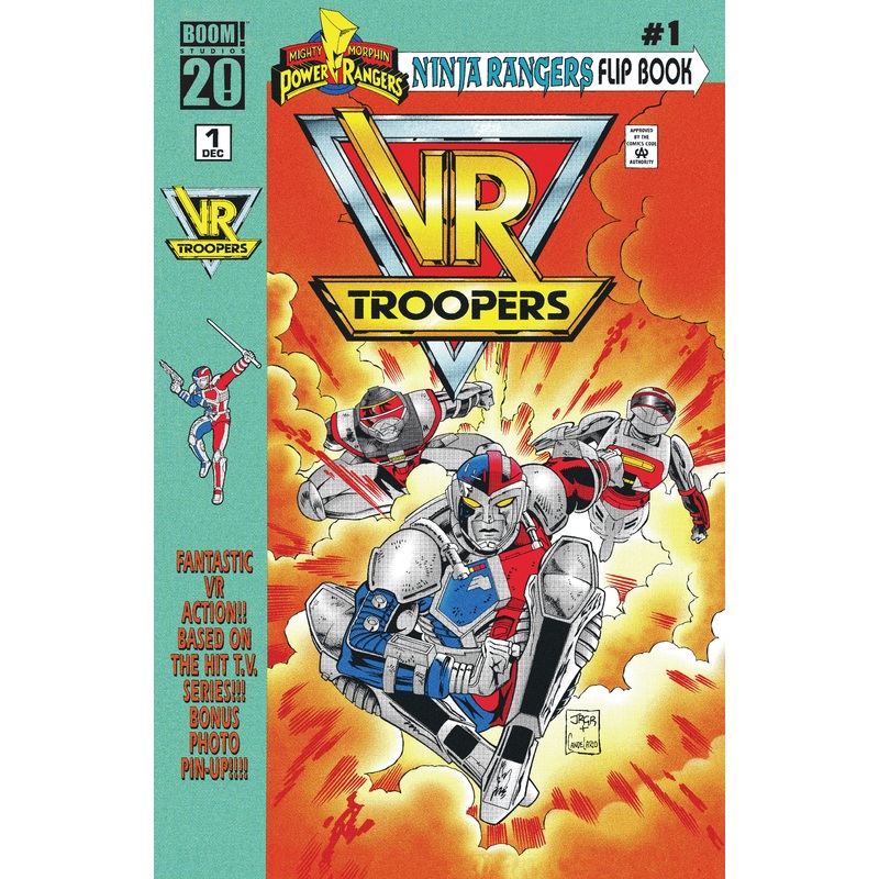 Vr Troopers/Power Rangers Flipbook Facsimile Edition #1 A Main (Dressed, Smith & Ross)