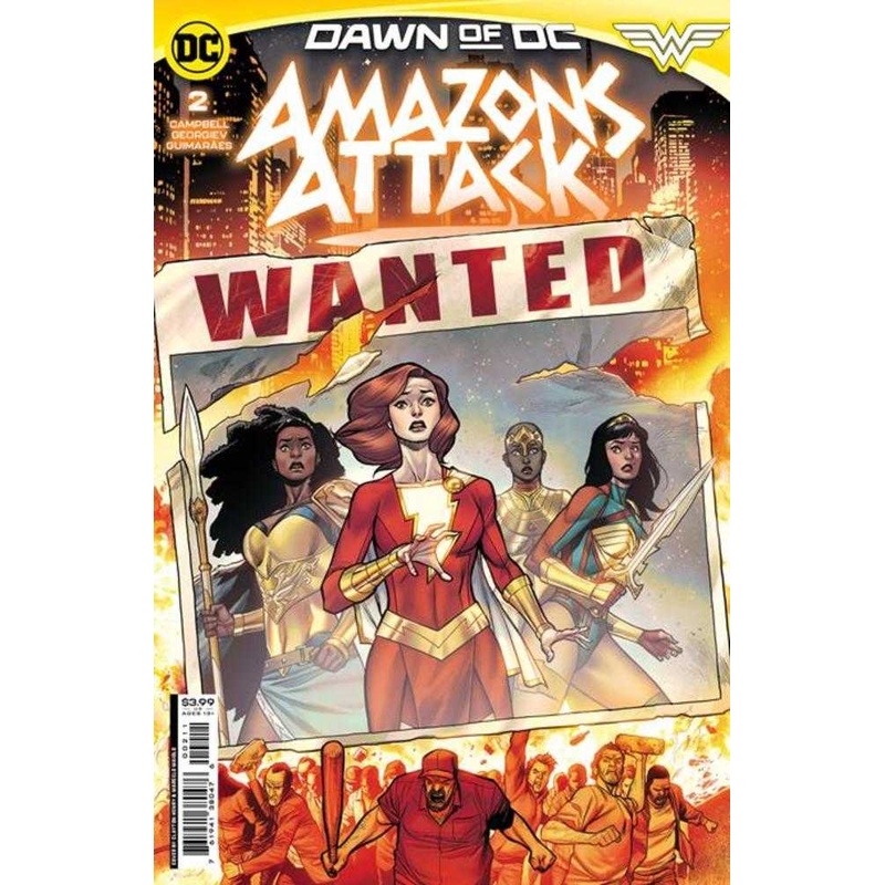 Amazons Attack #2 Cover A Clayton Henry