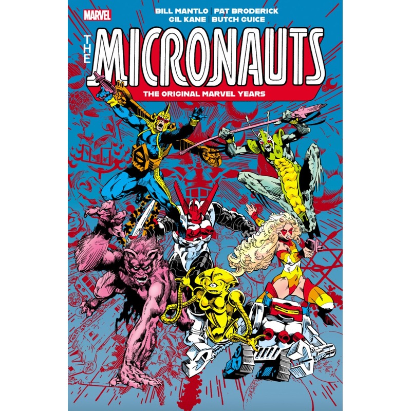 Micronauts: The Original Marvel Years Omnibus Vol. 2 Michael Golden Cover HC