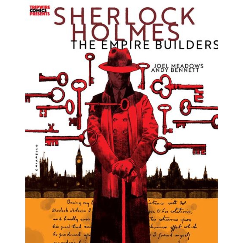 Sherlock Holmes And The Empire Builders HC Vol 01 The Gene Genie Mark Chiarello New Printing
