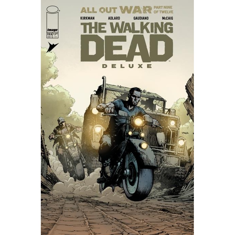 WALKING DEAD DELUXE #123 CVR A DAVID FINCH & DAVE MCCAIG (MR) (15 Oct Release) This only, one comic book.