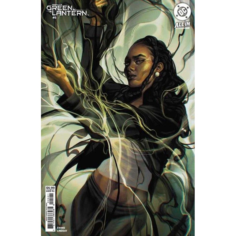 Absolute Green Lantern #5 Cover B Juliet Nneka Card Stock Variant