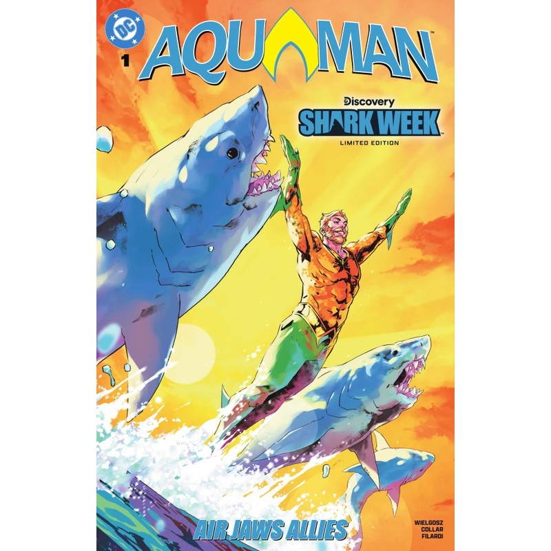 AQUAMAN AIR JAWS ALLIES #1 Discovery Shark Week