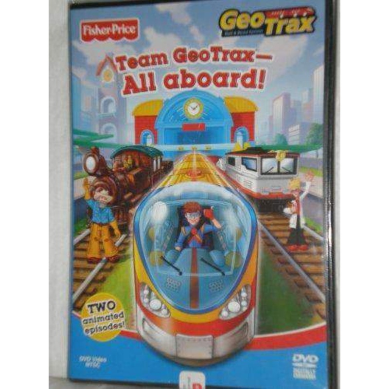 Team Geotrax All Aboard on DVD