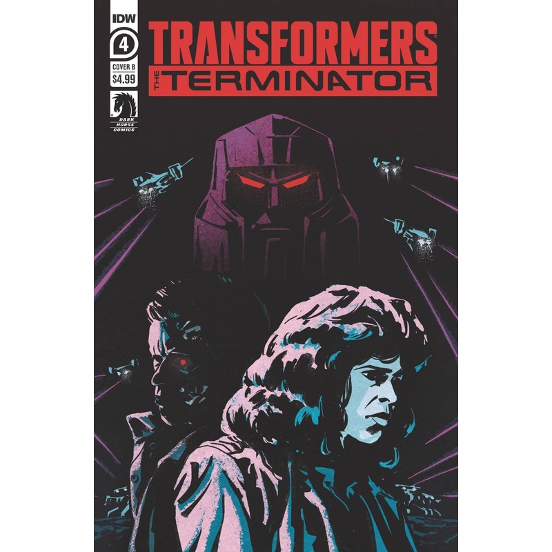 TRANSFORMERS VS TERMINATOR #4 (OF 4) CVR A FULLERTON