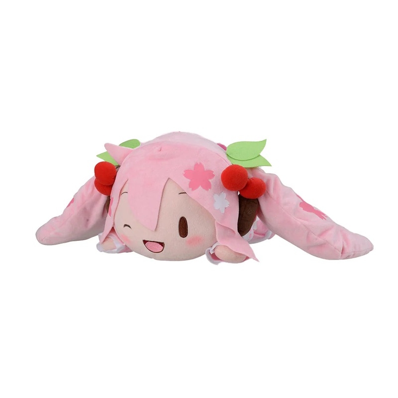 Vocaloid – Sakura Miku (Winking) Nesoberi Lay-Down SP Plush