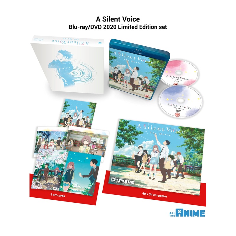 A Silent Voice – Blu-ray/DVD 2020 Limited Edition
