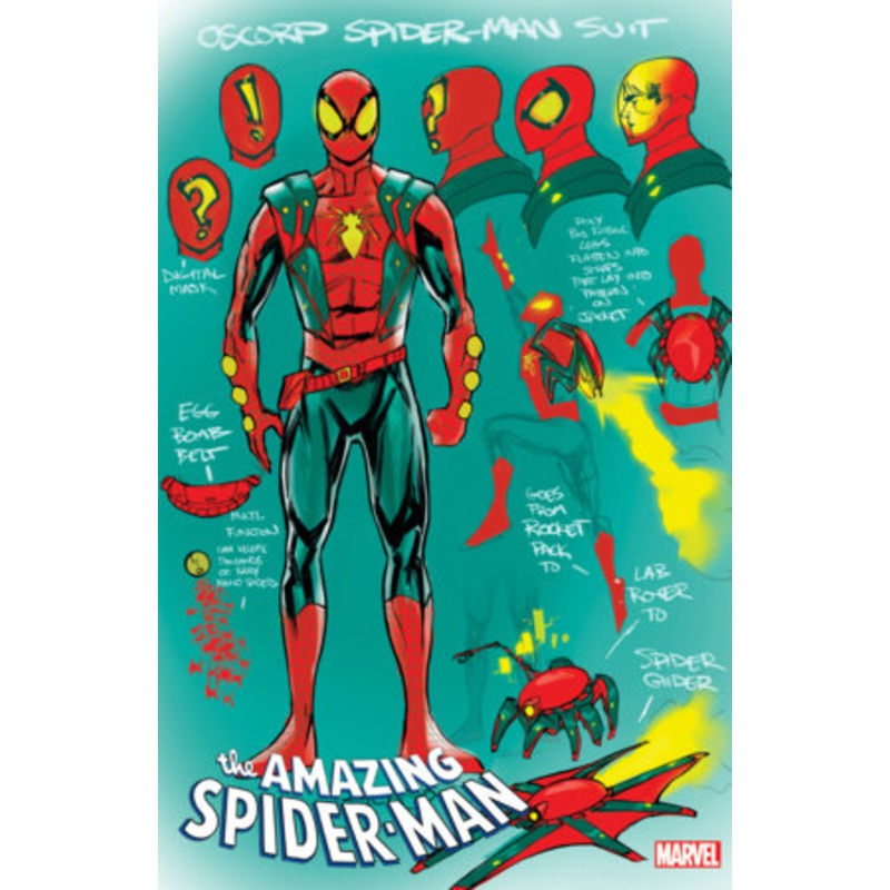 AMAZING SPIDER-MAN (2022) #7 GLEASON DESIGN VAR 1:10 INCV
