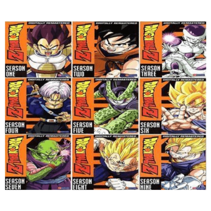 Dragon Ball Z TV Series Seasons 1-9 DVD Set