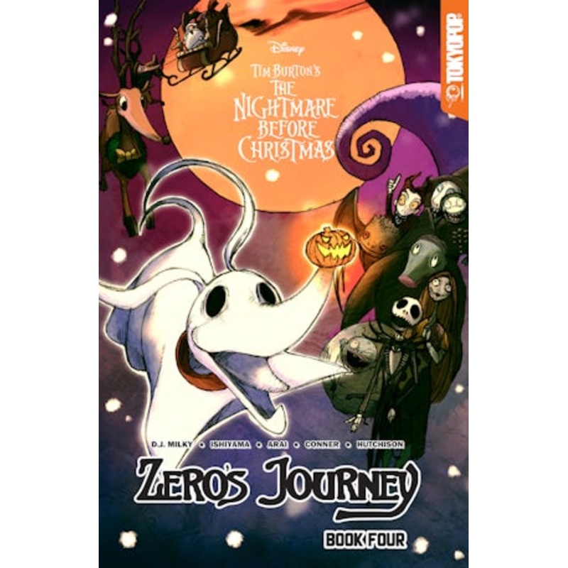 Disney Manga: Tim Burton’s The Nightmare Before Christmas – Zero’s Journey, Book 4