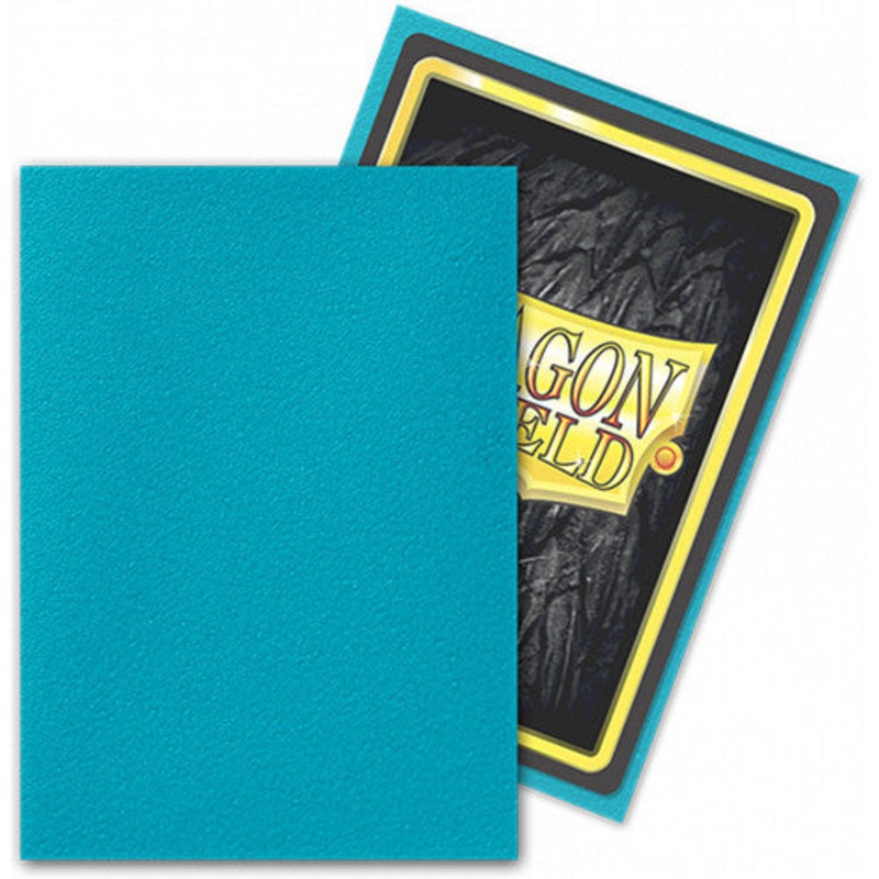 Dragon Shield Sleeves: Matte – Turquoise (100)