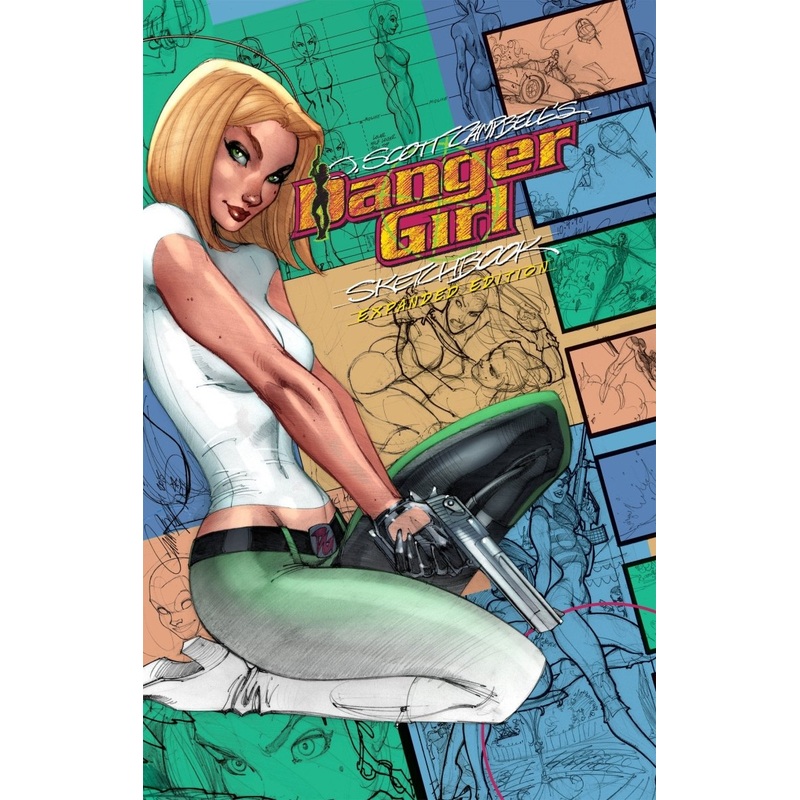 J. Scott Campbell Danger Girl Sketchbook: Expanded Edition HC