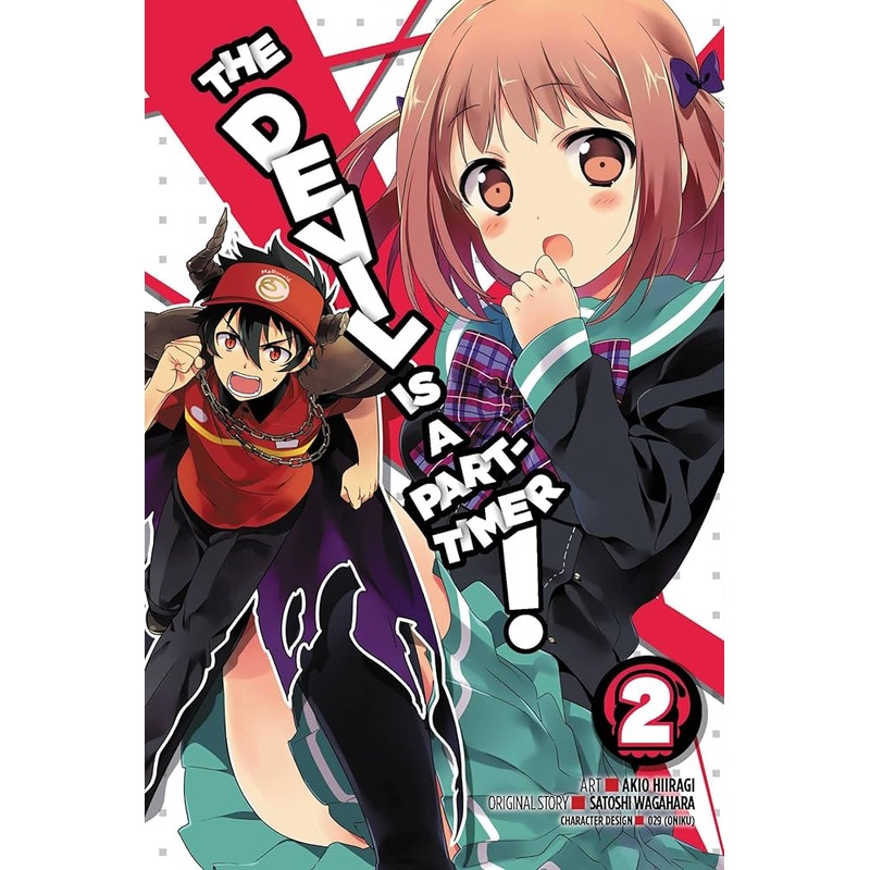 The Devil Is a Part-Timer!, manga Vol. 02