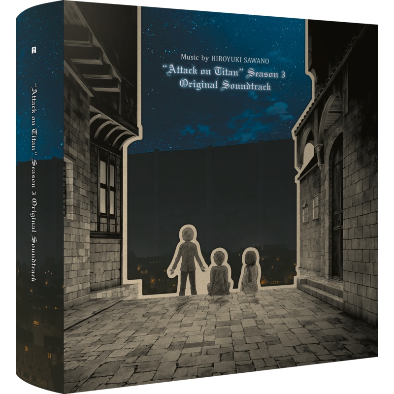 Attack on Titan: Season 3 Soundtrack – 4 x LP Vinyl Deluxe Edition