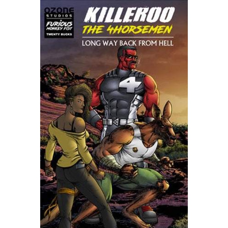 KILLEROO / THE 4HORSEMEN: Long Way back from Hell CVR B DARREN CLOSE