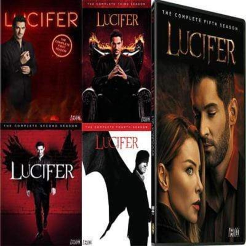 Lucifer TV Series Seasons 1-5 DVD Set