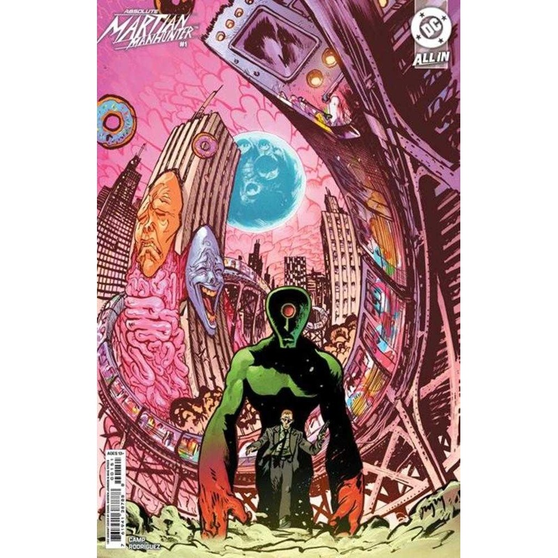 Absolute Martian Manhunter #1 (Of 6) Cover J Daniel Warren Johnson Card Stock 1:50 Ratio Variant