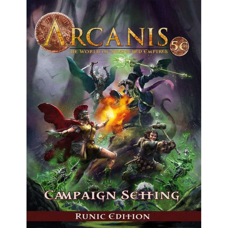 Arcanis: The World of Shattered Empires – Campaign Setting (5e Compatible)