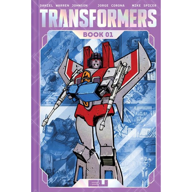 Transformers Deluxe HC Book 01 Direct Market Exclusive Daniel Warren Johnson & Mike Spicer Decepticon Cover