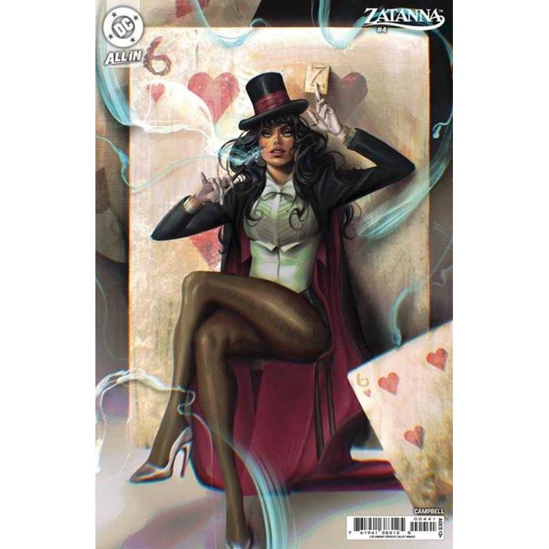 Zatanna #4 (Of 6) Cover D Juliet Nneka Card Stock 1:25 Ratio Variant