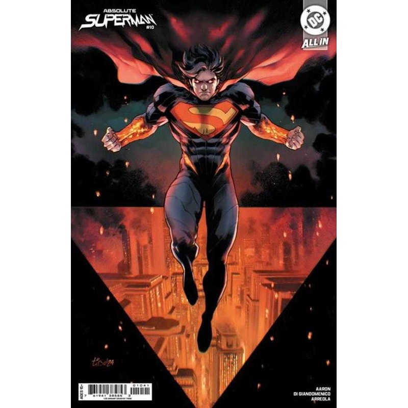 Absolute Superman #10 Cover D Tirso Card Stock 1:25 Ratio Variant