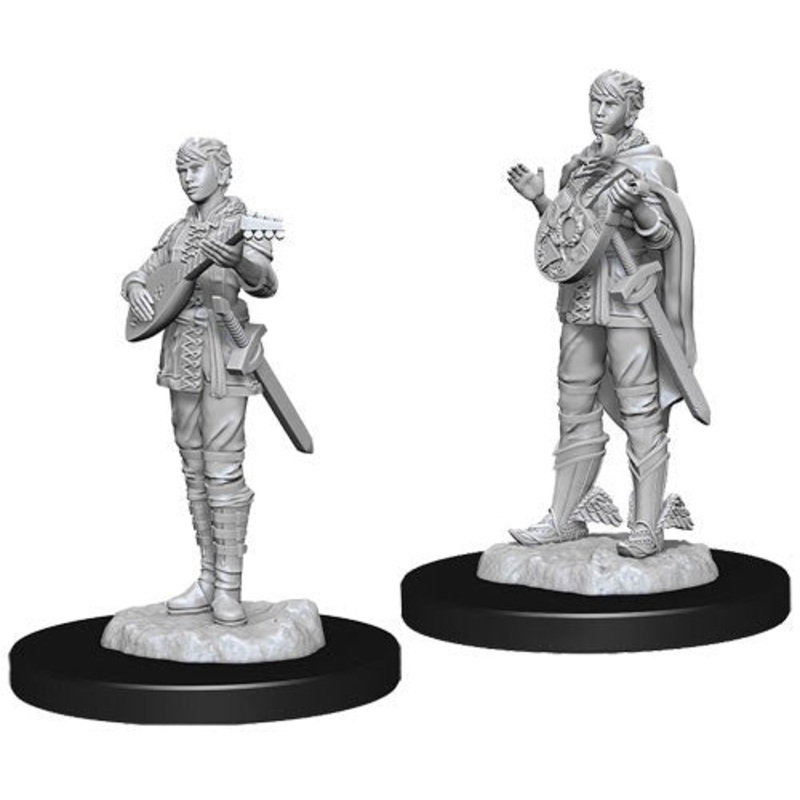 D&D Nolzur’s Marvelous Unpainted Minis: W7 Female Half-Elf Bard